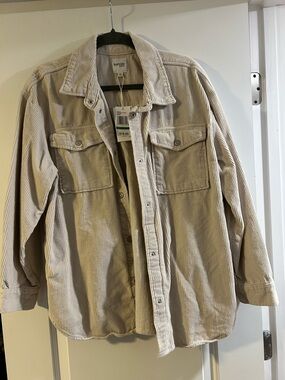 kensie jeans corduroy shacket